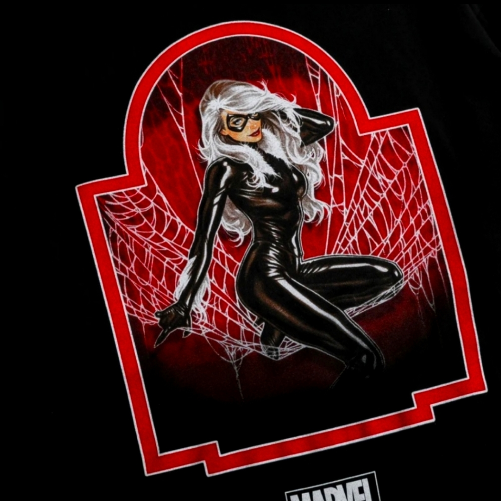 CAUGHT IN OUR WEB "PREMIUM" OVERSIZED TEE IN PIGMENT BLACK VERY RARE *SOLD OUT*